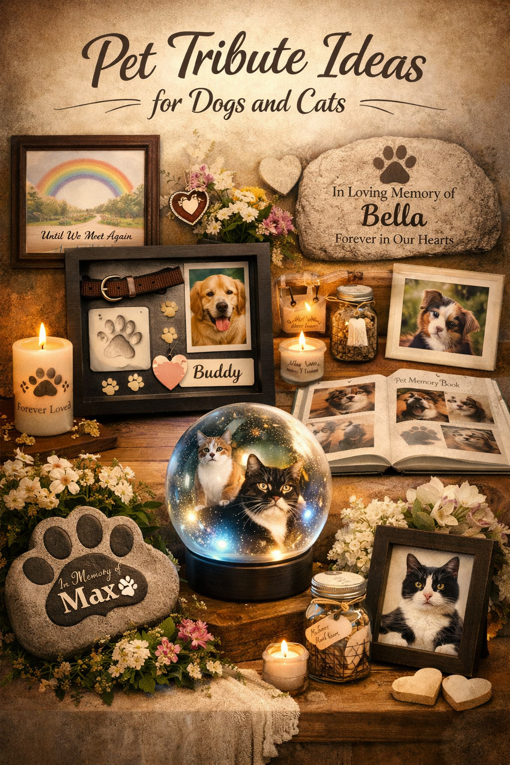 Pet Tribute Ideas for Dogs and Cats