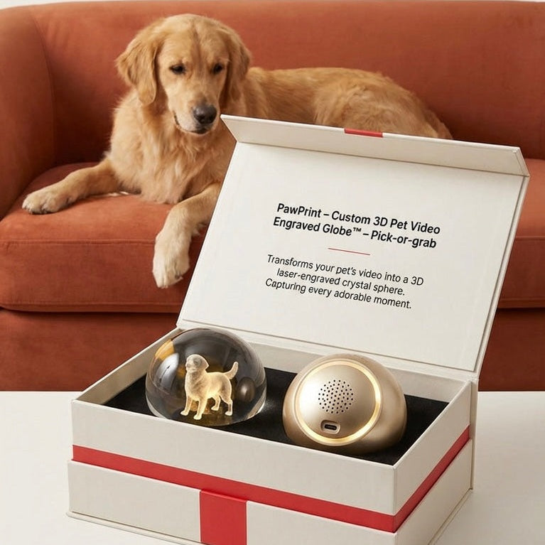 Personalised Memory ball for Your Paw